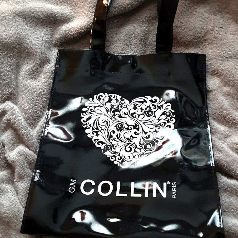 G m Collin paris vinyl shoppers  bag
